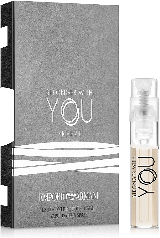 Giorgio Armani Emporio Armani Stronger With You Freeze - Woda toaletowa (mini) — Zdjęcie N1