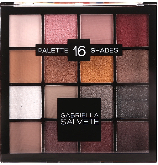 Paleta cieni do powiek - Gabriella Salvete Palette 16 Shades II — Zdjęcie N1