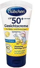 Krem przeciwsłoneczny do twarzy dla niemowląt SPF50 - Bubchen Sensitive Gesichtscreme — Zdjęcie N2