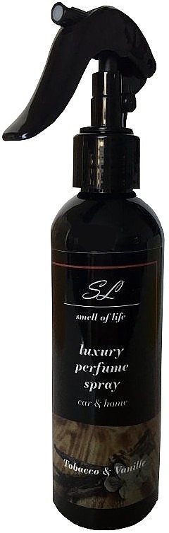 Aromatyczny spray do domu i samochodu - Smell Of Life Tobacco & Vanilla Perfume Spray Car & Home — Zdjęcie N1