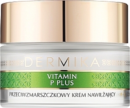 Krem przeciwzmarszczkowy nawilżający - Dermika Vitamin P Plus Face Cream — Zdjęcie N1