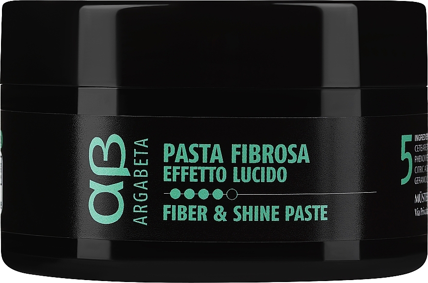 Pasta do stylizacji włosów - Dikson ArgaBeta 5 Fiber & Shine Paste — Zdjęcie N1