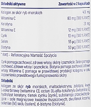 Kolagen morski na skórę, włosy i paznokcie - Noble Health Marine Collagen Suplement Diety — Zdjęcie N3