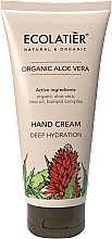 Krem do rąk Aloe Vera - Ecolatier Hand Cream Deep Hydration Organic Aloe Vera — Zdjęcie N1