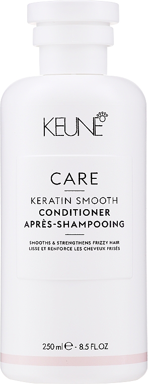 Wygładzająca odżywka keratynowa do włosów suchych i normalnych - Keune Care Keratin Smooth Conditioner — Zdjęcie N1