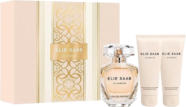 Elie Saab Le Parfum - Zestaw (edp 90 ml + b/lot 75 ml + sh/gel 75 ml)  — Zdjęcie N1