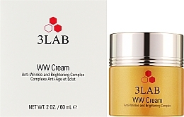 Rozświetlający krem przeciwzmarszczkowy do twarzy - 3Lab WW Cream Anti-Wrinkle And Brightening Complex — Zdjęcie N2