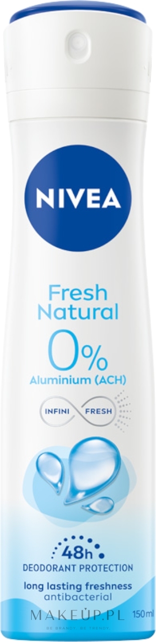 Dezodorant w sprayu - NIVEA Fresh Natural  — Zdjęcie 150 ml