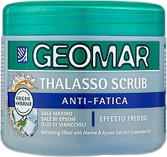 Thalassoterapeutyczny peeling przeciw zmęczeniu - Geomar Thalasso Scrub Anti-Fatigue — Zdjęcie N1