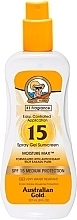 Żel przeciwsłoneczny w sprayu - Australian Gold Sunscreen Spray Gel SPF 15  — Zdjęcie N1