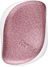 Kompaktowa szczotka do włosów - Tangle Teezer Compact Styler Glitter Rose — Zdjęcie N2