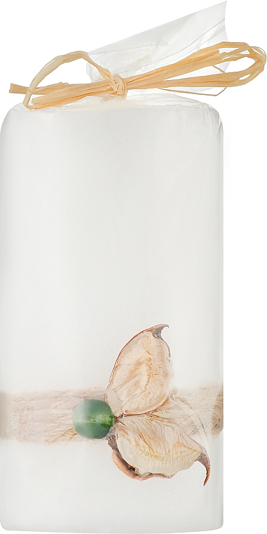 Świeca zapachowa Kokos, 50 x 95 mm - Bulgarian Rose Candle Perfume Coconut — Zdjęcie N1