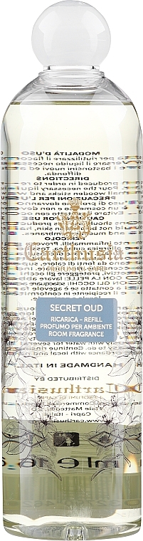 PRZECENA! Carthusia Secret Oud - Dyfuzor zapachowy (wymienny wkład) * — Zdjęcie N2
