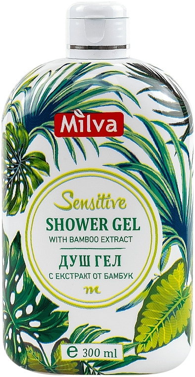 Żel pod prysznic z ekstraktem z bambusa - Milva Sensitive Shower Gel With Bamboo Extract — Zdjęcie N1