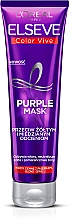 Kup Maska do włosów farbowanych blond, siwych i z pasemkami - L'Oreal Paris Elseve Color-Vive Purple