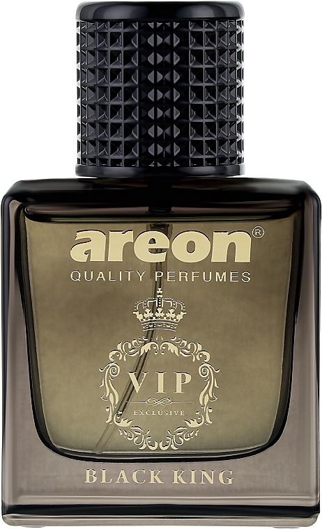 Zapach samochodowy w sprayu - Areon VIP Black King Car Perfume — Zdjęcie N1