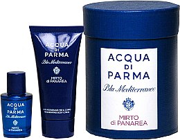 Acqua di Parma Blu Mediterraneo Mirto di Panarea - Zestaw (edt 5 ml + sh/gel 20 ml) — Zdjęcie N1