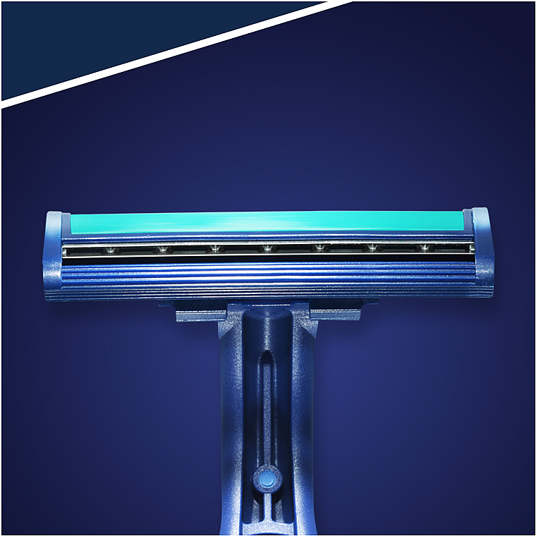 Zestaw jednorazowych ostrzy do golenia, 5+2 szt. - Gillette Blue II Plus — Zdjęcie N6