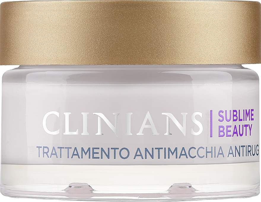 Ochronny krem wyrównujący koloryt skóry - Clinians Sublime Beauty Antimacchia Protettivo Face Cream