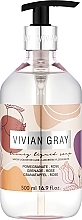 Kup Mydło do rąk - Vivian Gray Luxury Liquid Soap Pomegranate & Rose