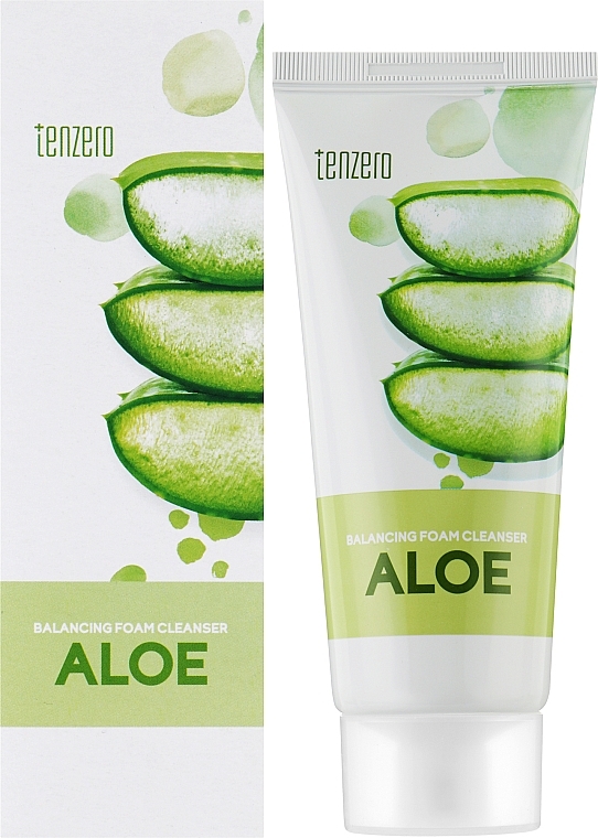 Równoważąca pianka oczyszczająca Aloe Vera - Tenzero Balancing Foam Cleanser Aloe  — Zdjęcie N2