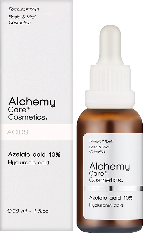 Serum na trądzik - Alchemy Care Cosmetics Care Azelaic Acid 10% — Zdjęcie N2