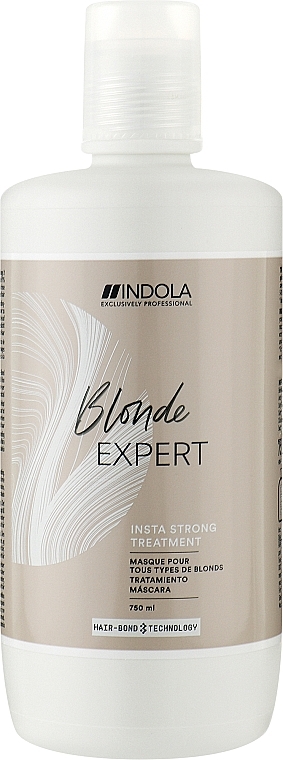 Maska wzmacniająca dla wszystkich odcieni blondu - Indola Blonde Expert Insta Strong Treatment — Zdjęcie N3
