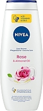 Духи, Парфюмерия, косметика Kremowy żel pod prysznic - NIVEA Bath Care Cream Shower Rose And Milk