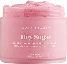 Peeling do ciała - NCLA Beauty Hey, Sugar Pink Champagne Body Scrub — Zdjęcie N1