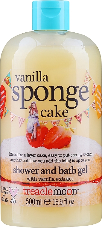 Żel pod prysznic Waniliowe ciastko - Treaclemoon Vanilla Sponge Cake Shower And Bath Gel — Zdjęcie N1
