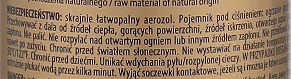 Odświeżający suchy szampon z esencją bursztynową do każdego rodzaju włosów - Farmona Jantar Refresh — Zdjęcie N2