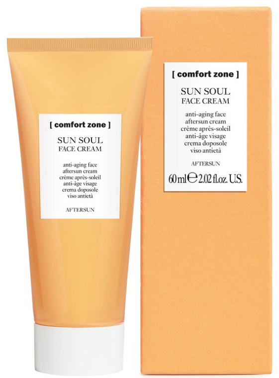 Przeciwstarzeniowy krem do twarzy po opalaniu - Comfort Zone Sun Soul Face Cream Aftersun — Zdjęcie N1