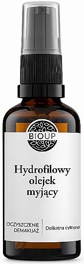 PRZECENA! Hydrofilowy olejek do twarzy - Bioup Hydrophilic Facial Cleansing Oil Delicate Lemon * — Zdjęcie N1