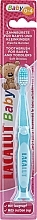 Kup Szczoteczka do zębów Baby z misiem, 0-4 lat, niebieska - Lacalut Baby Toothbrush For Babys & Toddlers