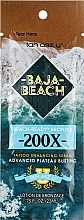 Krem do opalania z bronzerem - Tan Asz U Baja Beach 200X Beach-Ready Bronzer (próbka) — Zdjęcie N1