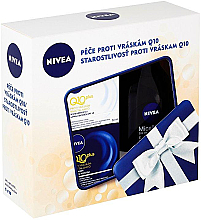 Kup PRZECENA! Zestaw - Nivea Face Q10 Plus Set (f/d/cr/50ml + f/n/cr/50ml + m/water/400ml) *