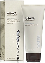 Mineralny krem ​​do rąk - Ahava Deadsea Water Mineral Hand Cream (miniprodukt) — Zdjęcie N1