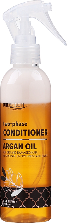Dwufazowa odżywka z olejem arganowym do włosów - Prosalon Argan Oil Two-Phase Conditioner