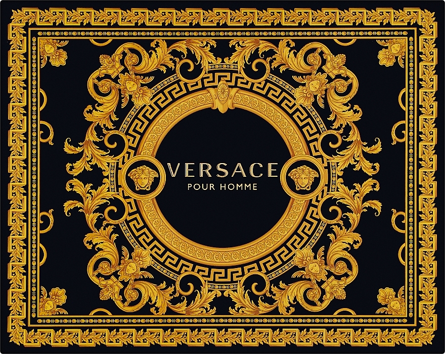 Versace Pour Homme - Zestaw (edt 50 ml + a/sh/balm 50 ml + sh/gel 50 ml) — Zdjęcie N2