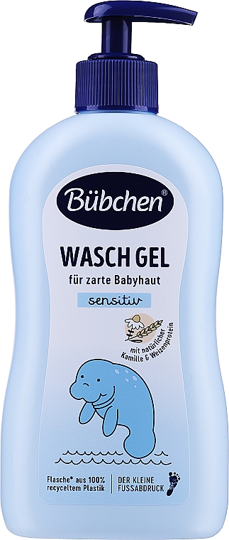 Żel do mycia i kąpieli dla niemowląt - Bubchen wasch gel — Zdjęcie N1