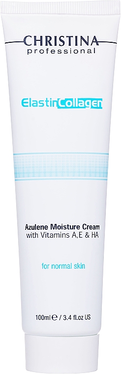 Nawilżający krem do skóry normalnej - Christina Elastin Collagen Azulene Moisture Cream — Zdjęcie N3