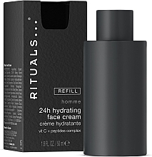 Kup Krem do twarzy - Rituals Homme 24h Hydrating Face Cream (uzupełnienie) 