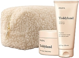 Kup Zestaw - Pupa Teddyland Oat Milk And Vanila (b/butter/150ml + sh/gel/200ml + bag)