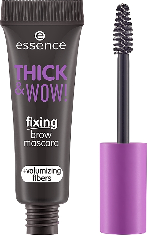 Koloryzujący tusz zagęszczający brwi - Essence Thick & Wow! Fixing Brow Mascara — Zdjęcie N2