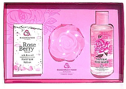 Kup Zestaw - Bulgarian Rose Rose (water 100 ml + soap 70 g + parfum 9 ml)