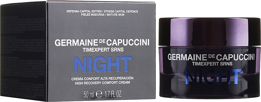 Regenerujący krem do twarzy na noc - Germaine De Capuccini Timexpert SRNS High Recovery Comfort Night Cream