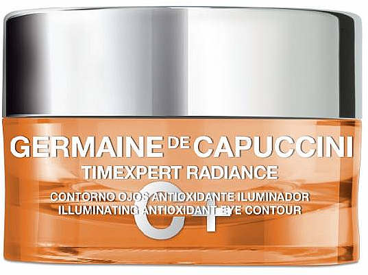 Rozświetlający krem antyoksydacyjny pod oczy z witaminą C - Germaine de Capuccini TimExpert C+ Radiance Illuminating Antioxidant Eye Controur — Zdjęcie N1