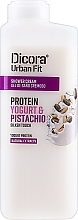 Kup PRZECENA! Kremowy żel pod prysznic Proteiny jogurtu i pistacje - Dicora Urban Fit Shower Cream Protein Yogurt & Pistachio *