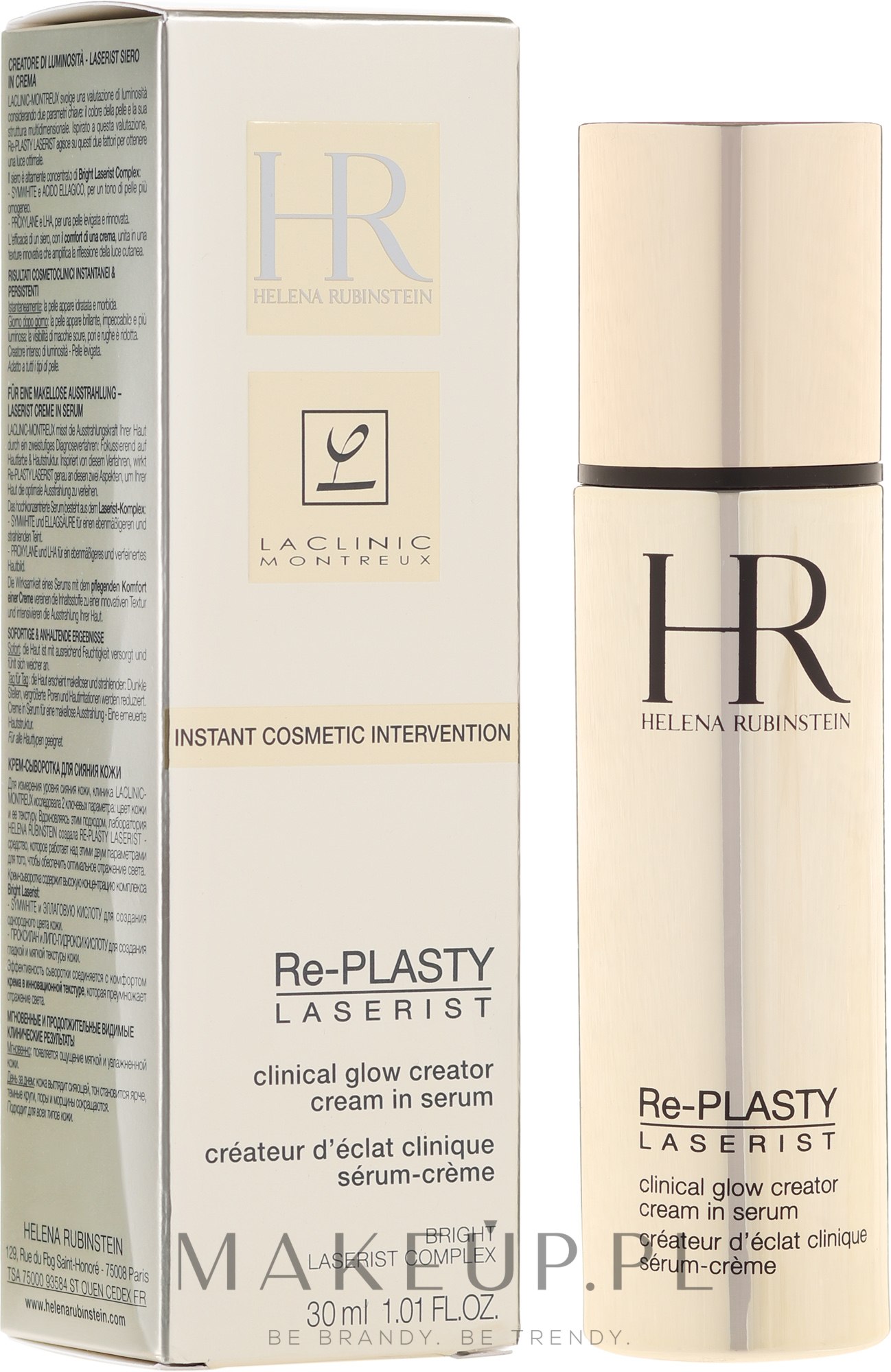 Przeciwstarzeniowy krem-serum do twarzy - Helena Rubinstein Re-Plasty Laserist Cream in Serum — Zdjęcie 30 ml