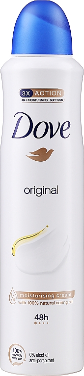 Antyperspirant w sprayu - Dove Original 48H Anti-perspirant Deodorant — Zdjęcie N3